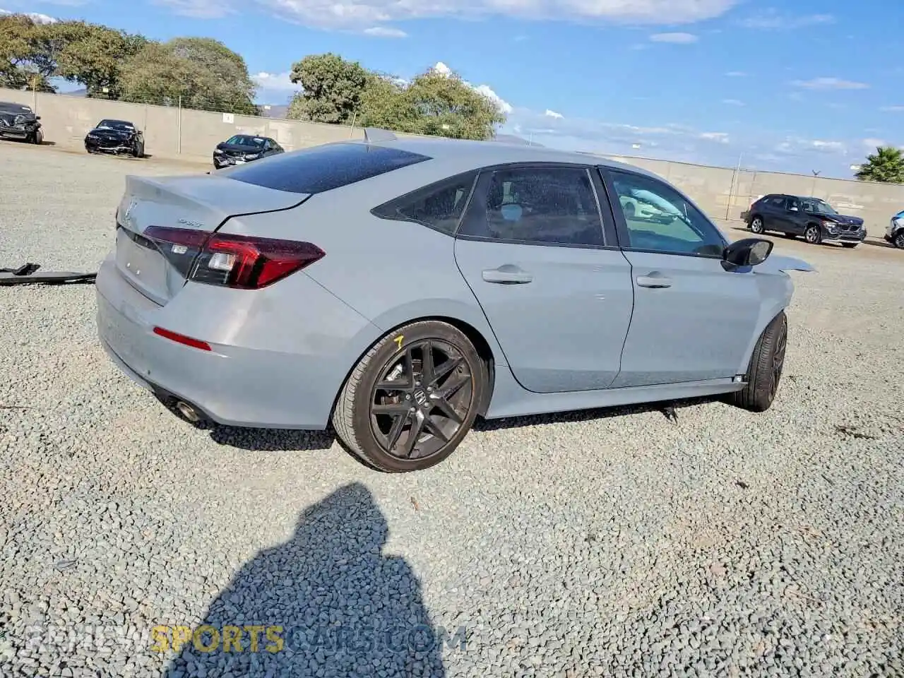 3 Photograph of a damaged car 2HGFE2F59SH605869 HONDA CIVIC 2025