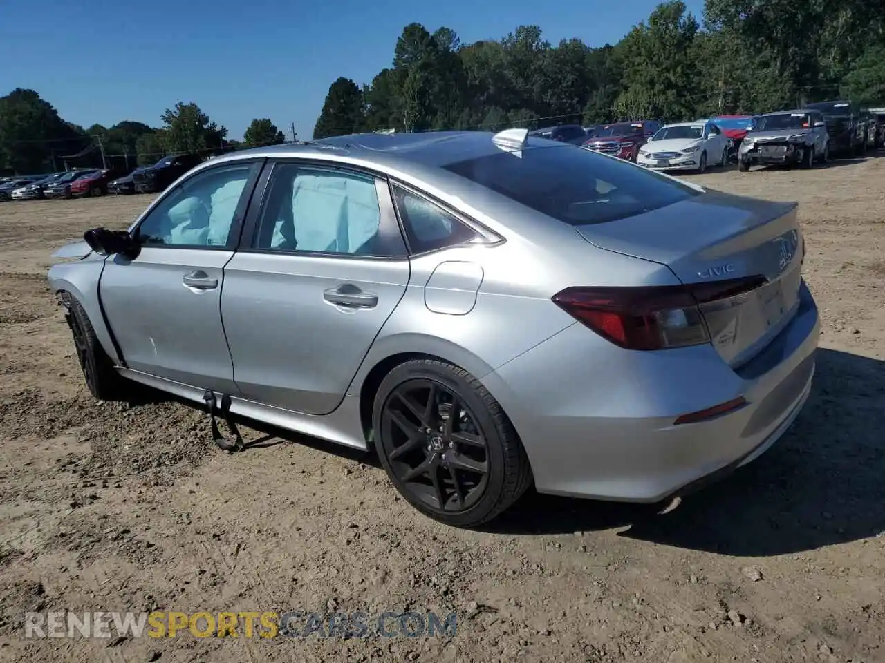 2 fotografías del automóvil dañado 2HGFE2F5XSH512231 HONDA CIVIC 2025