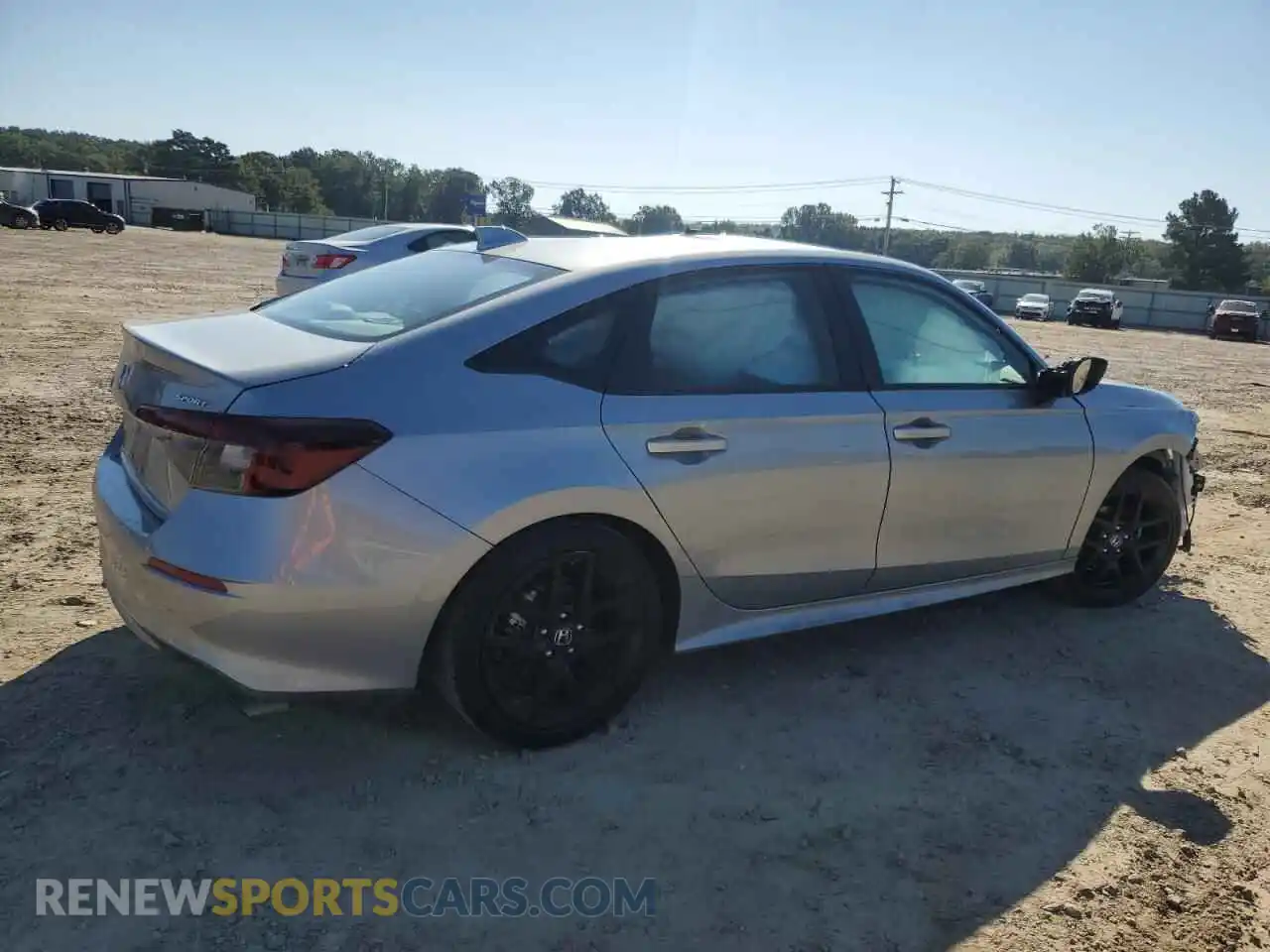 3 fotografías del automóvil dañado 2HGFE2F5XSH512231 HONDA CIVIC 2025