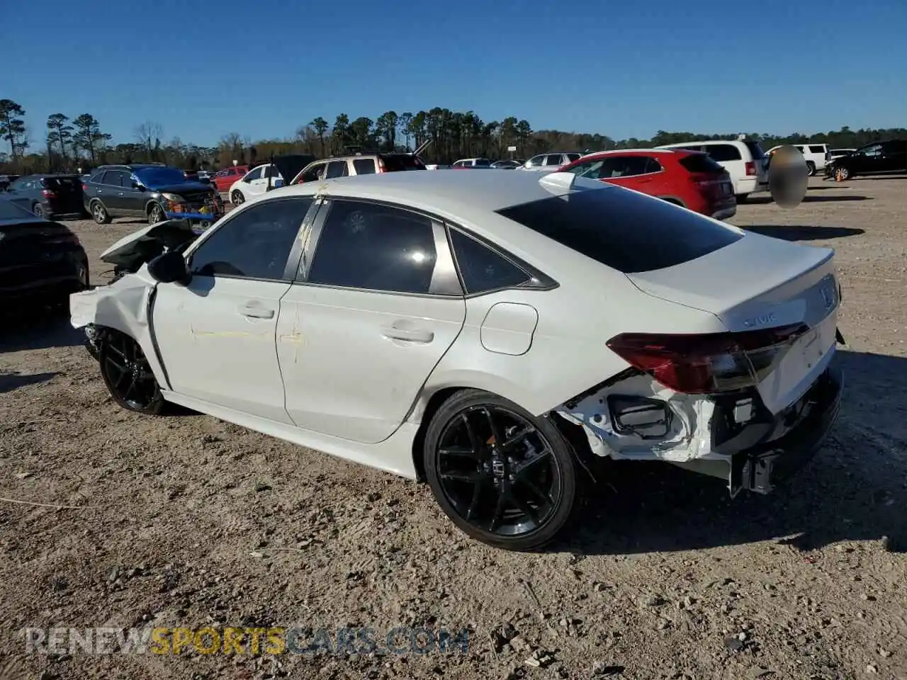 2 Photograph of a damaged car 2HGFE2F5XSH514609 HONDA CIVIC 2025
