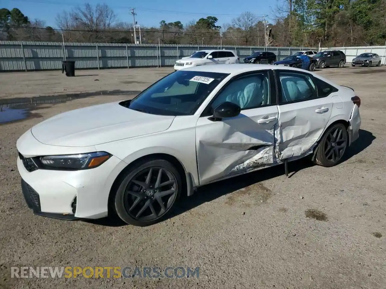 1 Photograph of a damaged car 2HGFE2F5XSH519471 HONDA CIVIC 2025