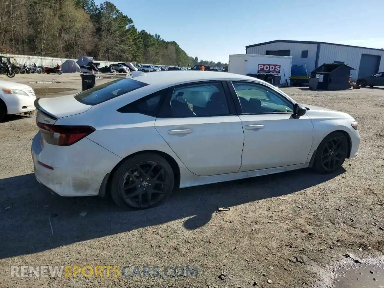 3 Photograph of a damaged car 2HGFE2F5XSH519471 HONDA CIVIC 2025