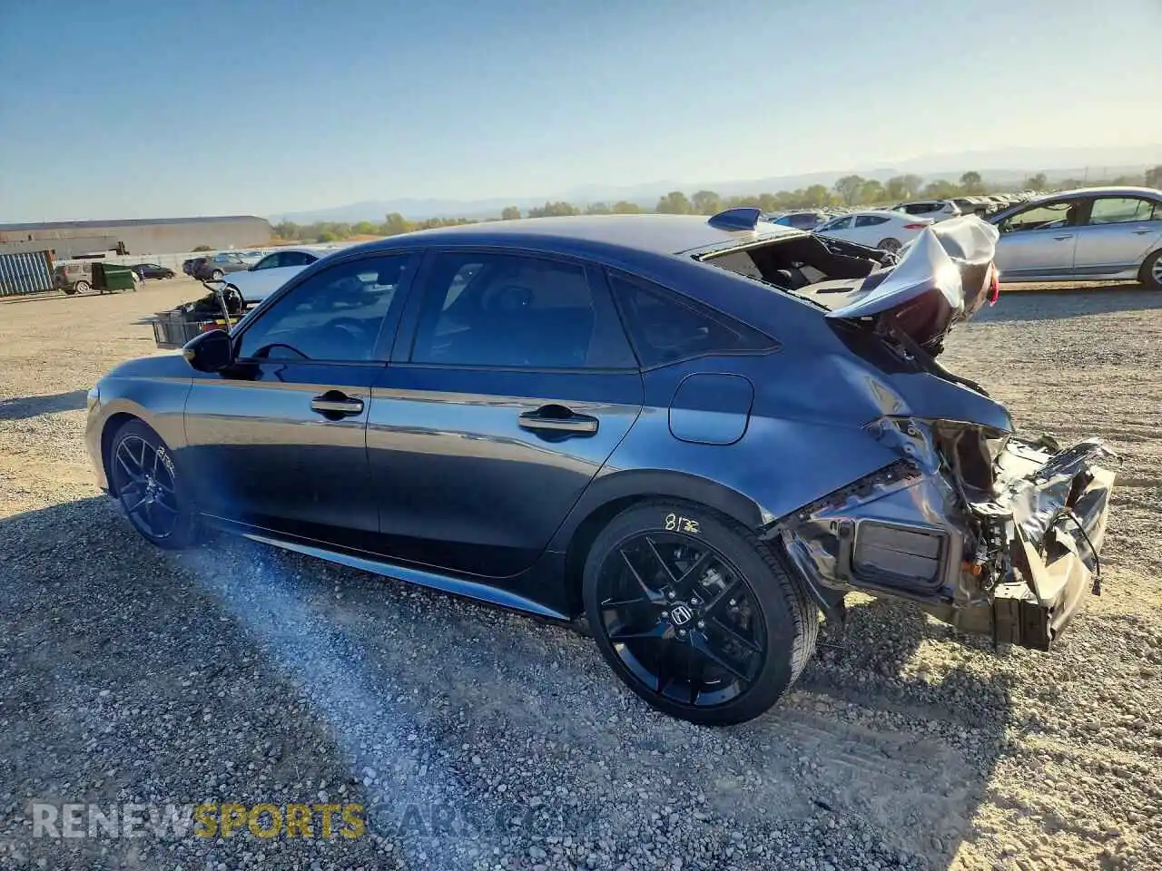2 fotografías del automóvil dañado 2HGFE2F5XSH528252 HONDA CIVIC 2025