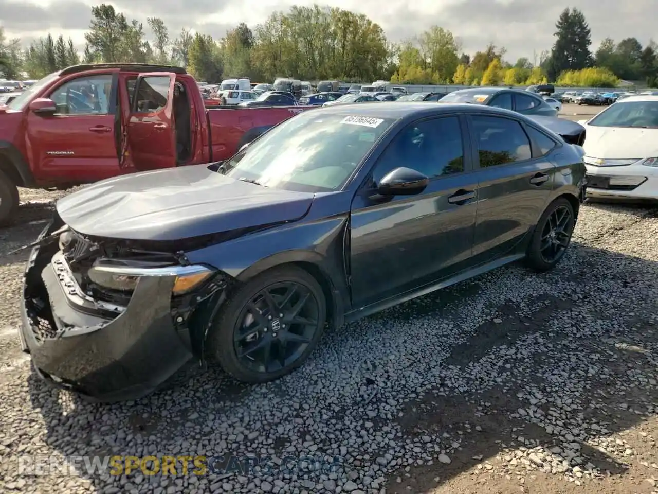 1 Photograph of a damaged car 2HGFE2F5XSH532883 HONDA CIVIC 2025