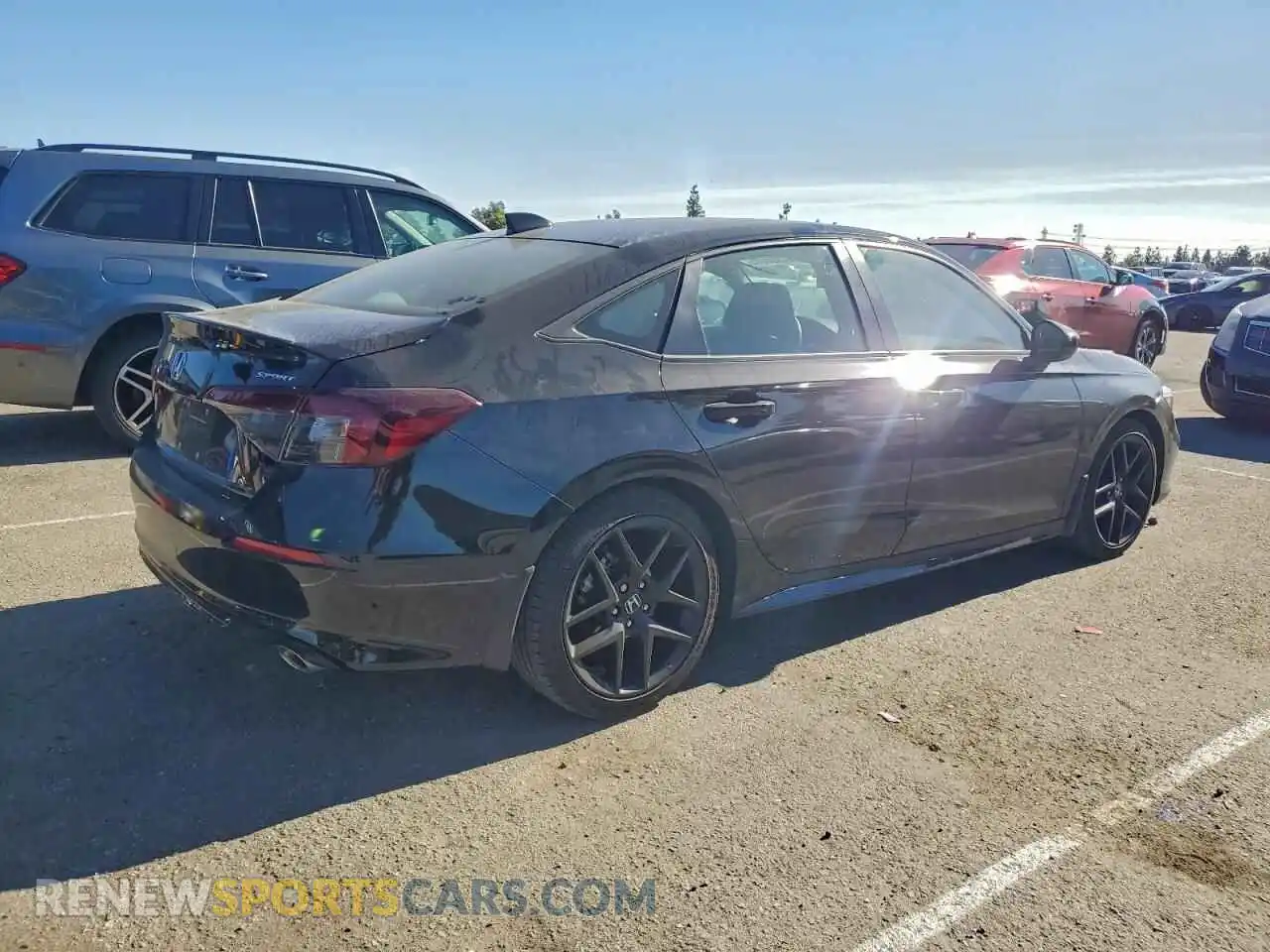 3 Photograph of a damaged car 2HGFE2F5XSH537193 HONDA CIVIC 2025