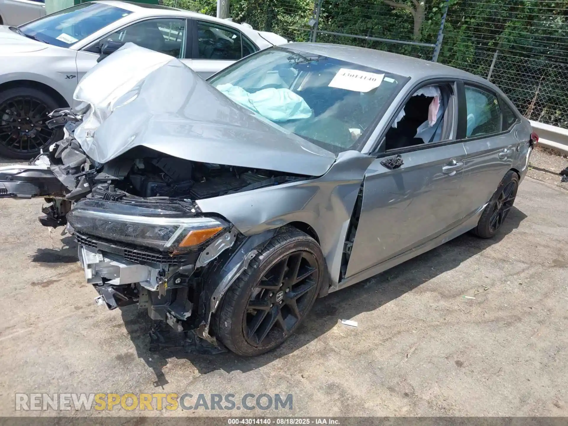 2 Photograph of a damaged car 2HGFE2F5XSH542846 HONDA CIVIC 2025
