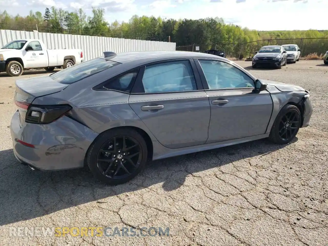 3 Photograph of a damaged car 2HGFE2F5XSH543768 HONDA CIVIC 2025