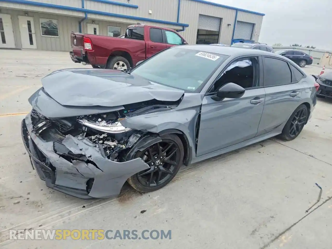 1 Photograph of a damaged car 2HGFE2F5XSH590136 HONDA CIVIC 2025