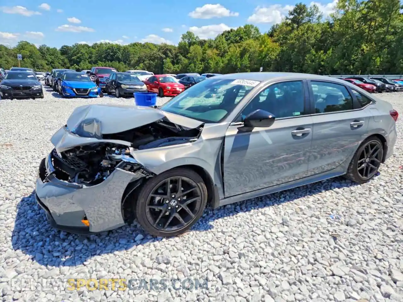 1 Photograph of a damaged car 2HGFE2F5XSH595501 HONDA CIVIC 2025