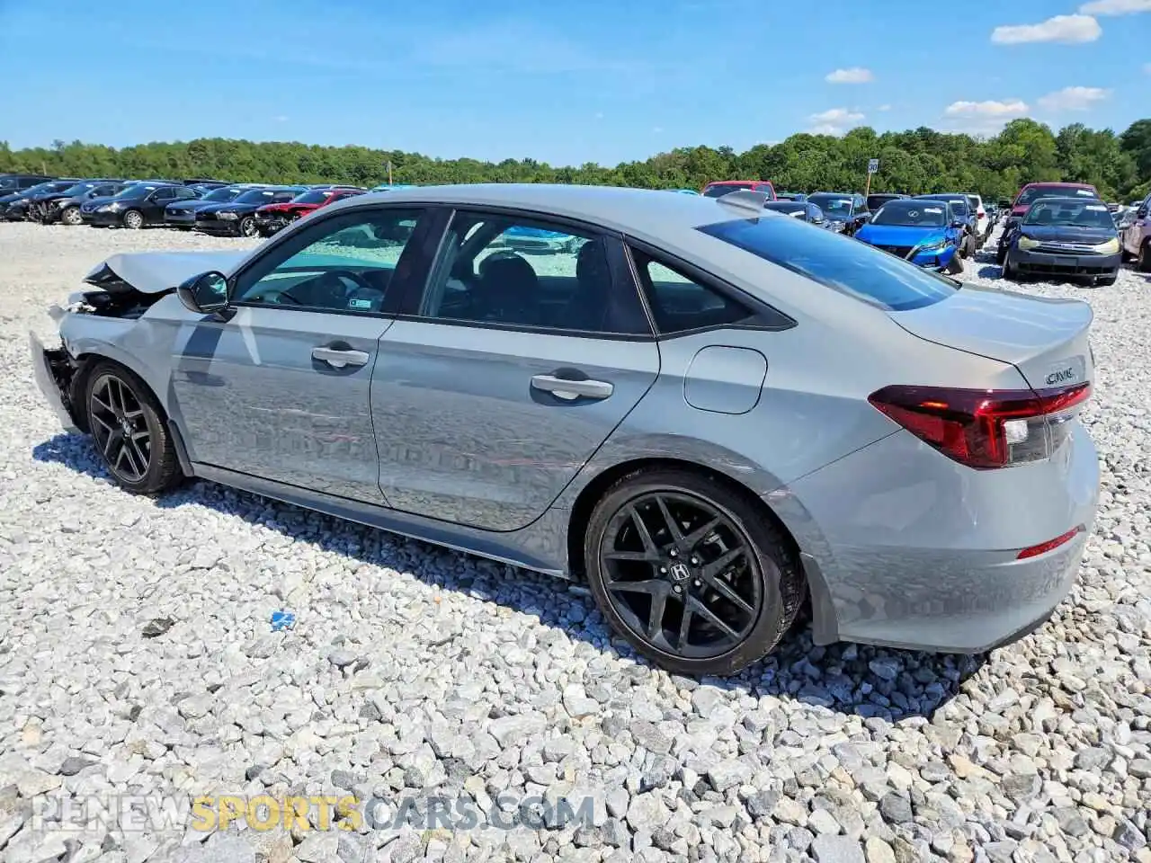 2 Photograph of a damaged car 2HGFE2F5XSH595501 HONDA CIVIC 2025