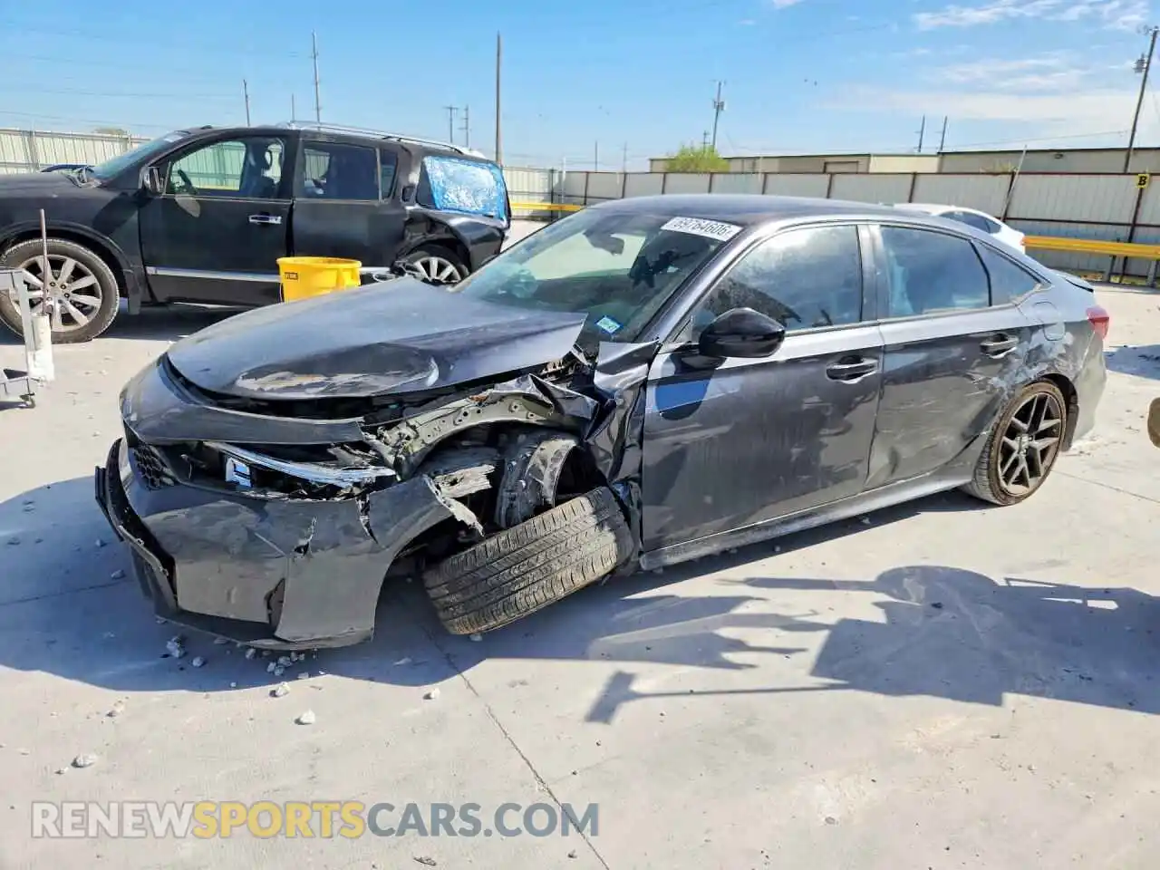 1 Photograph of a damaged car 2HGFE2F5XSH604603 HONDA CIVIC 2025