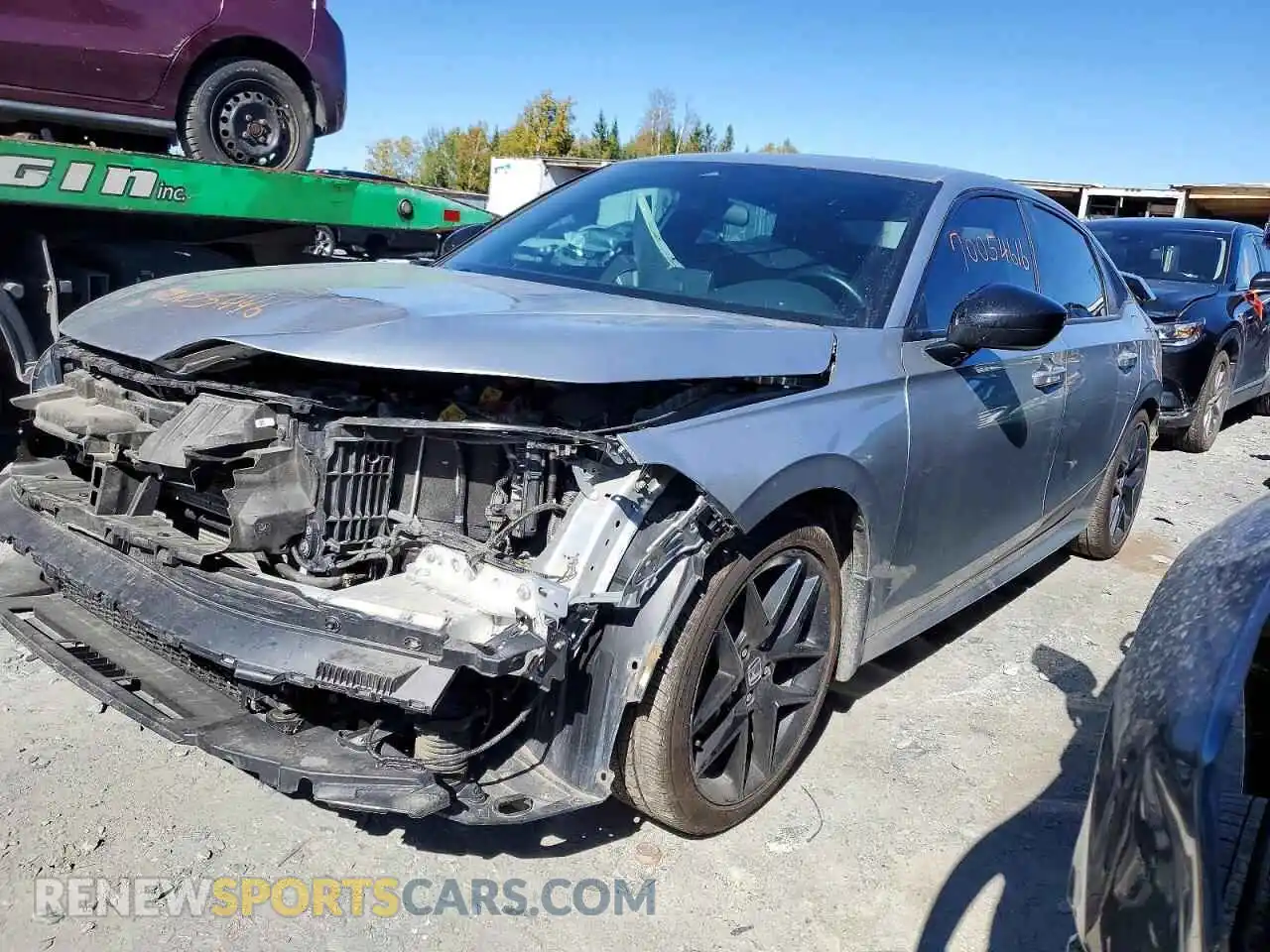 1 Фотография поврежденного автомобиля 2HGFE4F80SH007739 HONDA CIVIC 2025