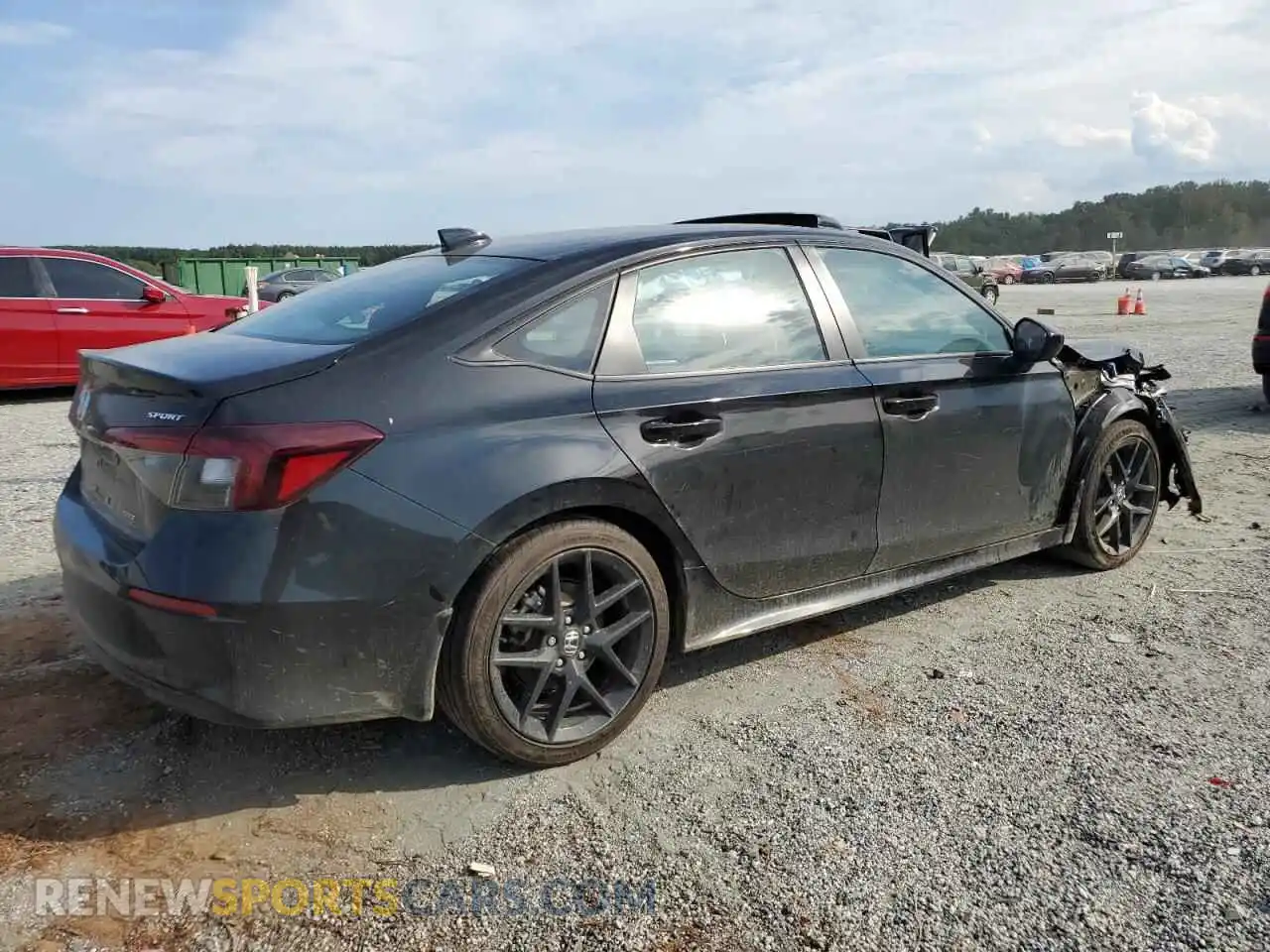 3 Photograph of a damaged car 2HGFE4F80SH303361 HONDA CIVIC 2025