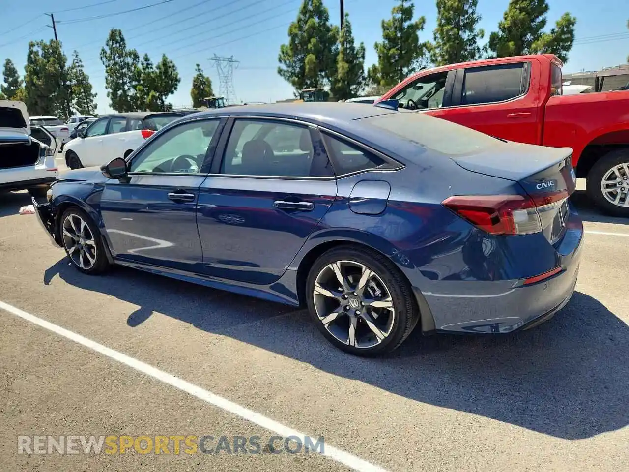 2 Photograph of a damaged car 2HGFE4F80SH343178 HONDA CIVIC 2025