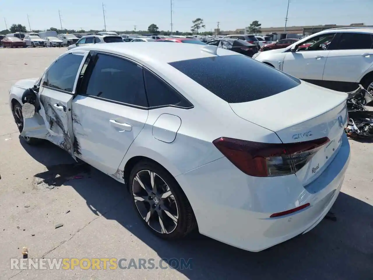 2 Photograph of a damaged car 2HGFE4F81SH315664 HONDA CIVIC 2025