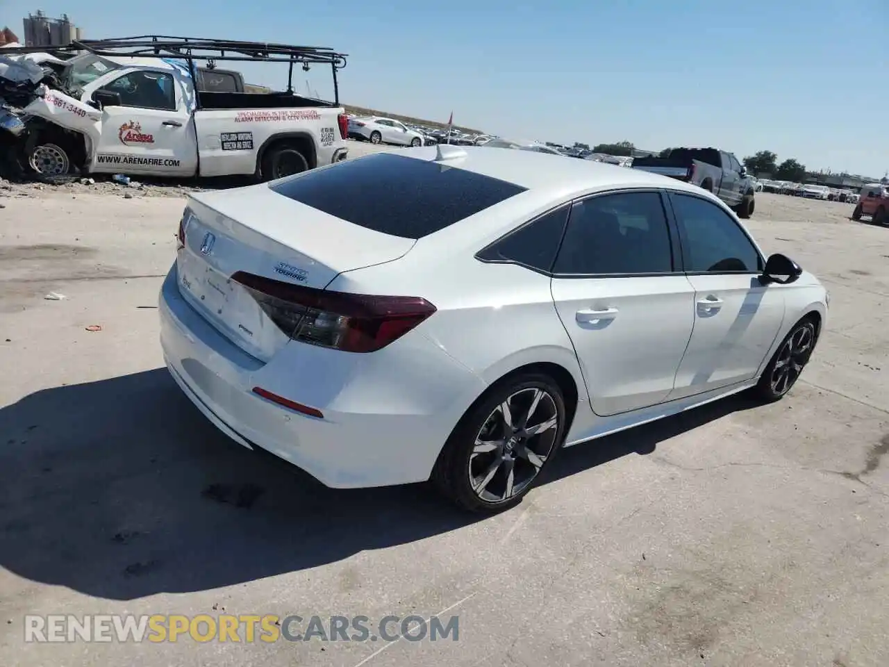 3 Photograph of a damaged car 2HGFE4F81SH315664 HONDA CIVIC 2025