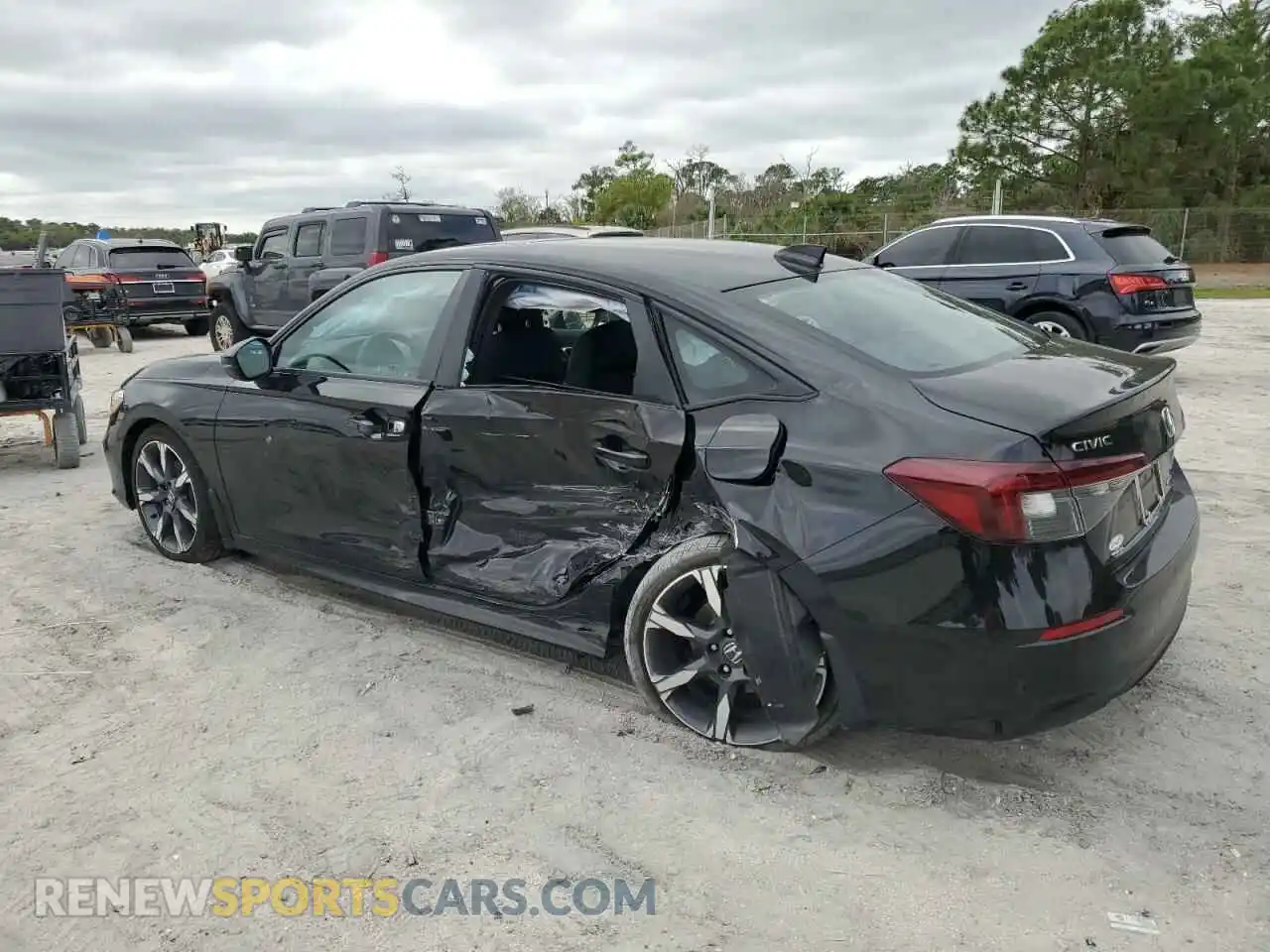 2 Photograph of a damaged car 2HGFE4F81SH320914 HONDA CIVIC 2025