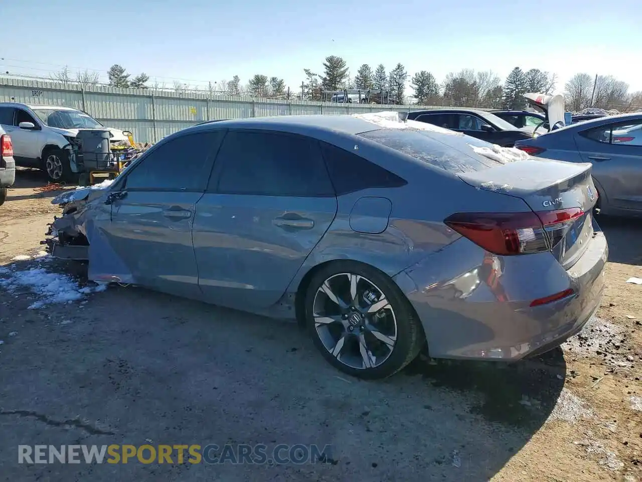 2 Photograph of a damaged car 2HGFE4F81SH336689 HONDA CIVIC 2025