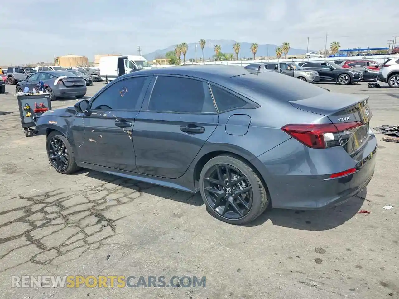 2 Photograph of a damaged car 2HGFE4F81SH355453 HONDA CIVIC 2025