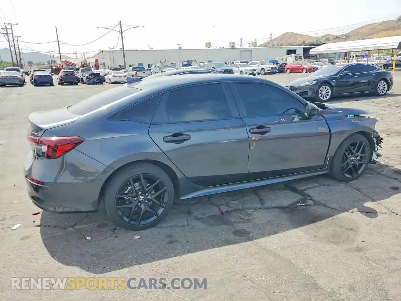 3 Photograph of a damaged car 2HGFE4F81SH355453 HONDA CIVIC 2025