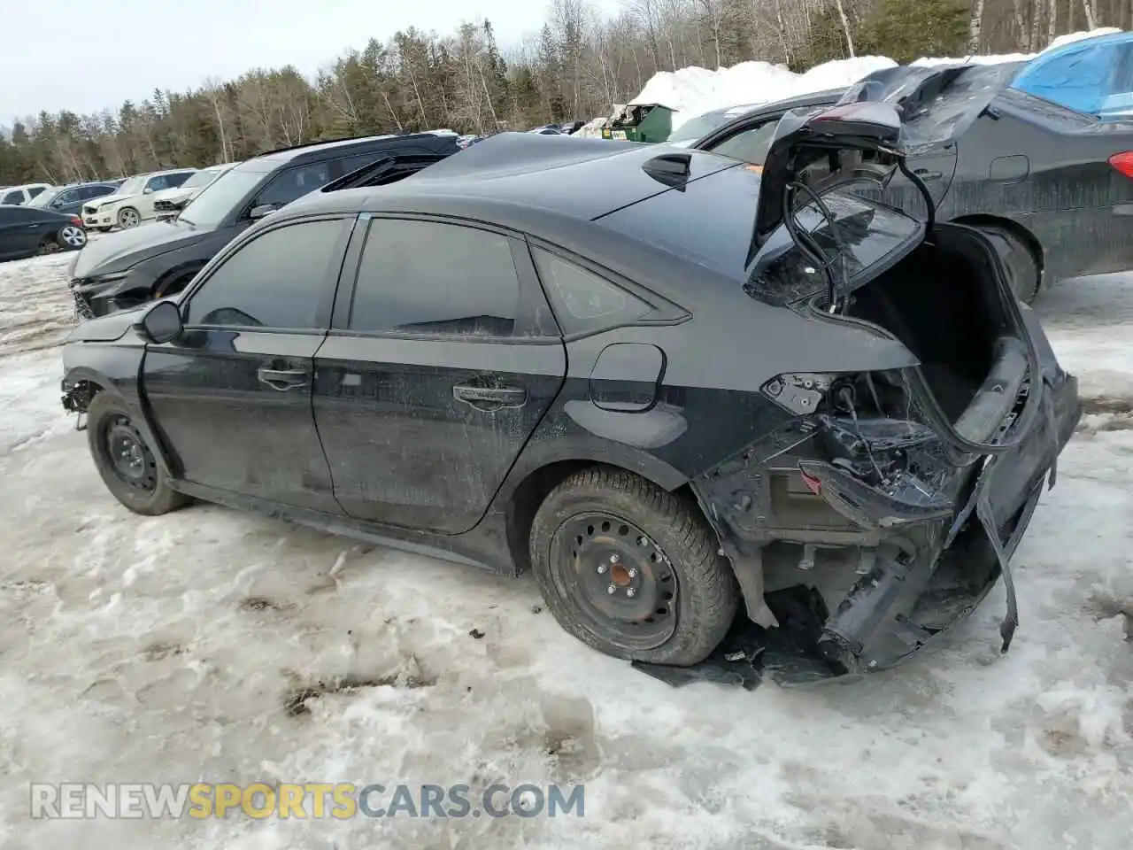 2 Photograph of a damaged car 2HGFE4F82SH002400 HONDA CIVIC 2025