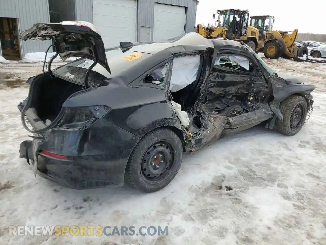 3 Photograph of a damaged car 2HGFE4F82SH002400 HONDA CIVIC 2025