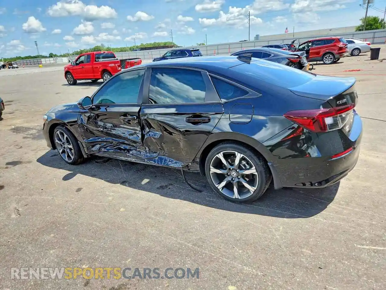 2 Photograph of a damaged car 2HGFE4F82SH328911 HONDA CIVIC 2025