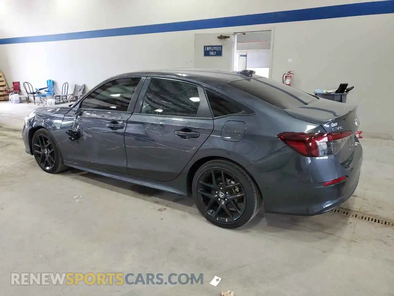 2 Photograph of a damaged car 2HGFE4F83SH313043 HONDA CIVIC 2025