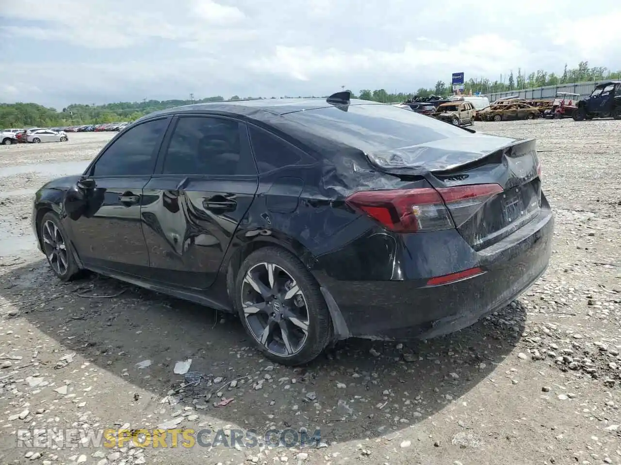 2 Photograph of a damaged car 2HGFE4F83SH322762 HONDA CIVIC 2025