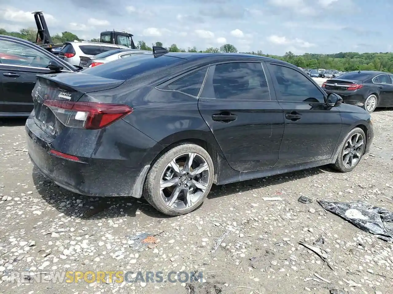 3 Photograph of a damaged car 2HGFE4F83SH322762 HONDA CIVIC 2025