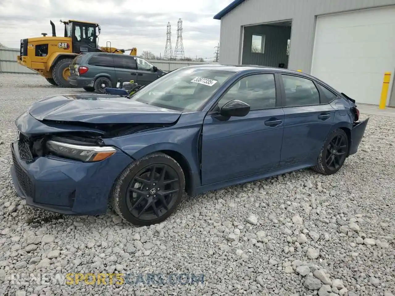 1 Photograph of a damaged car 2HGFE4F83SH328464 HONDA CIVIC 2025