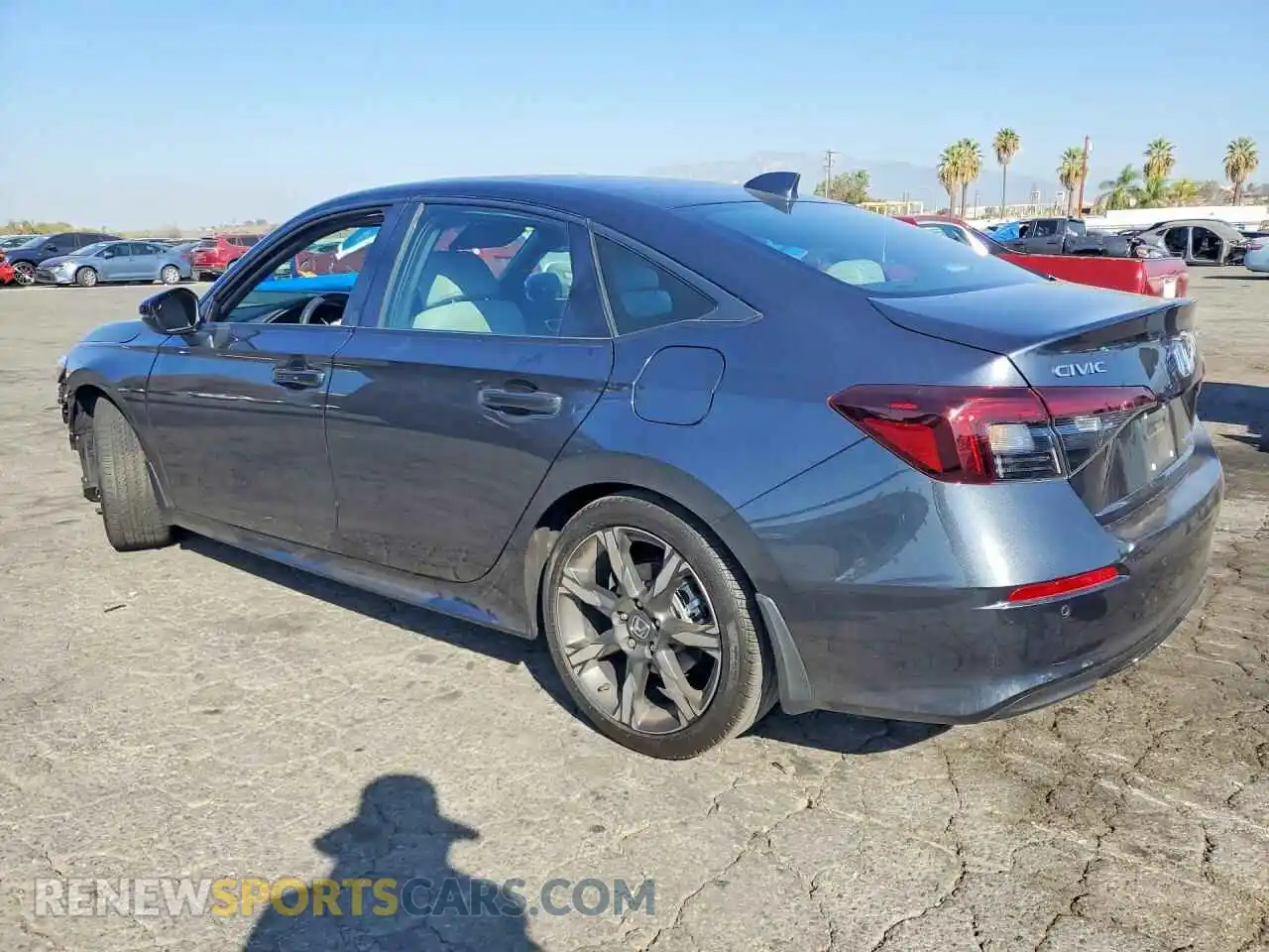 2 Photograph of a damaged car 2HGFE4F83SH331283 HONDA CIVIC 2025