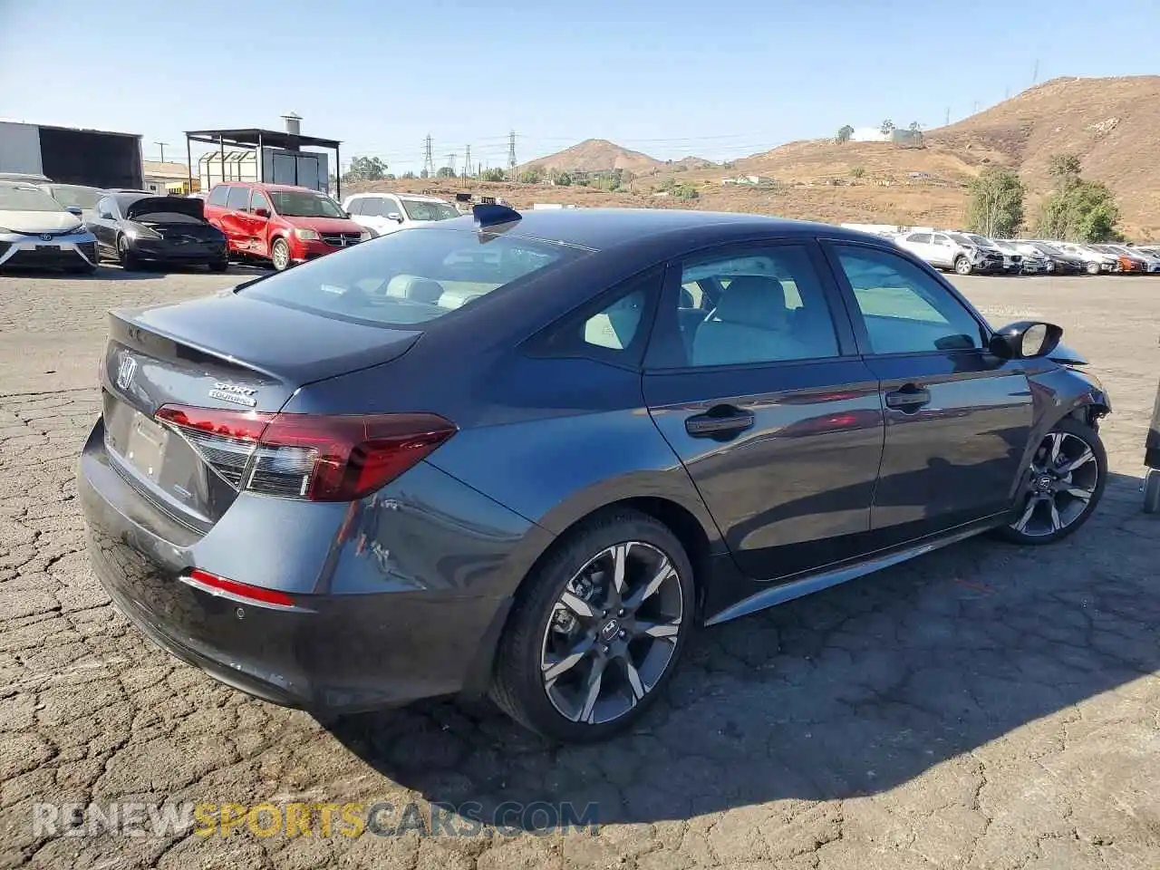 3 Photograph of a damaged car 2HGFE4F83SH331283 HONDA CIVIC 2025