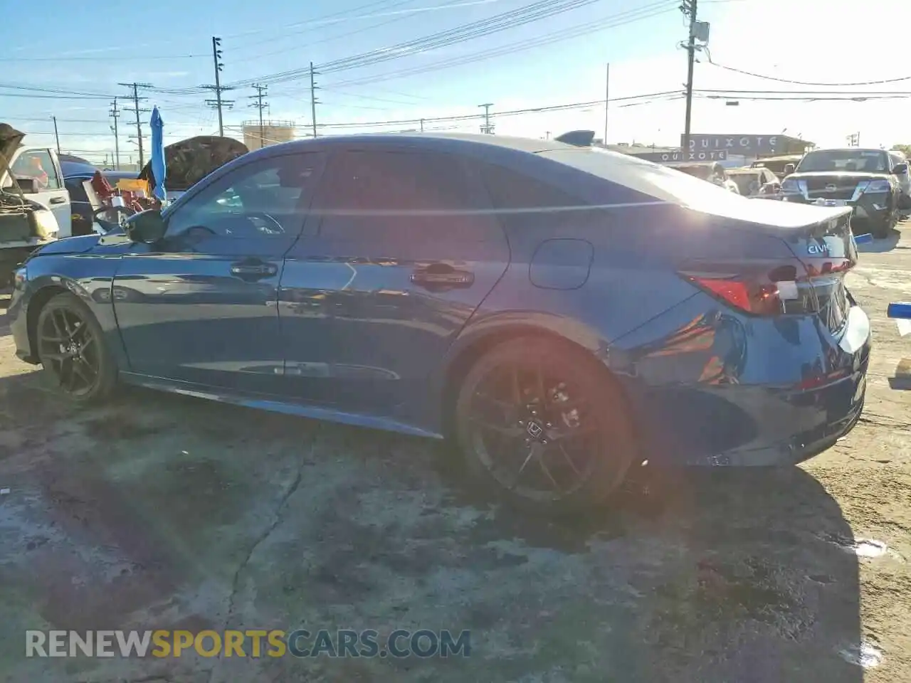 2 Photograph of a damaged car 2HGFE4F83SH337200 HONDA CIVIC 2025