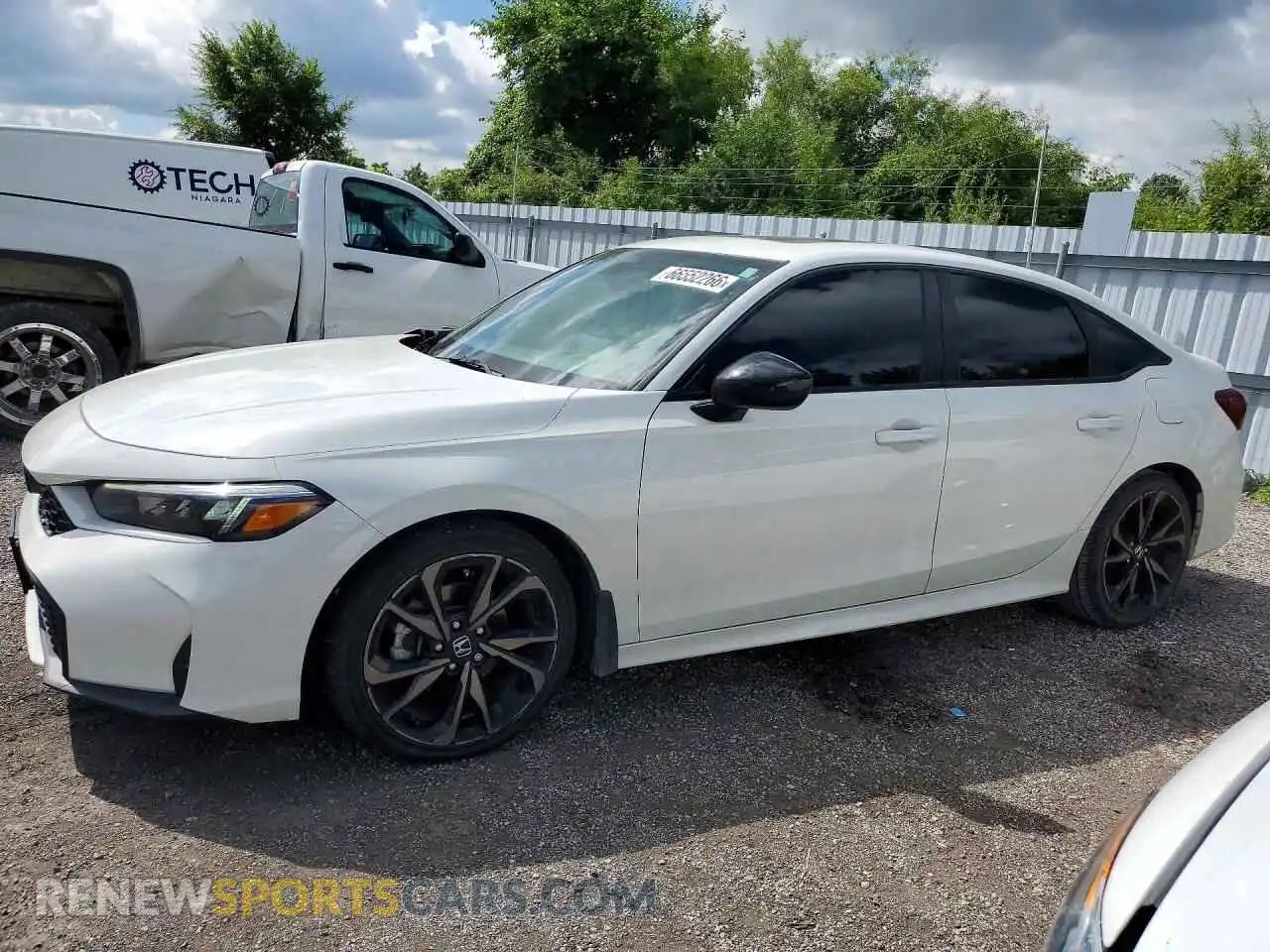 1 Photograph of a damaged car 2HGFE4F84SH018193 HONDA CIVIC 2025