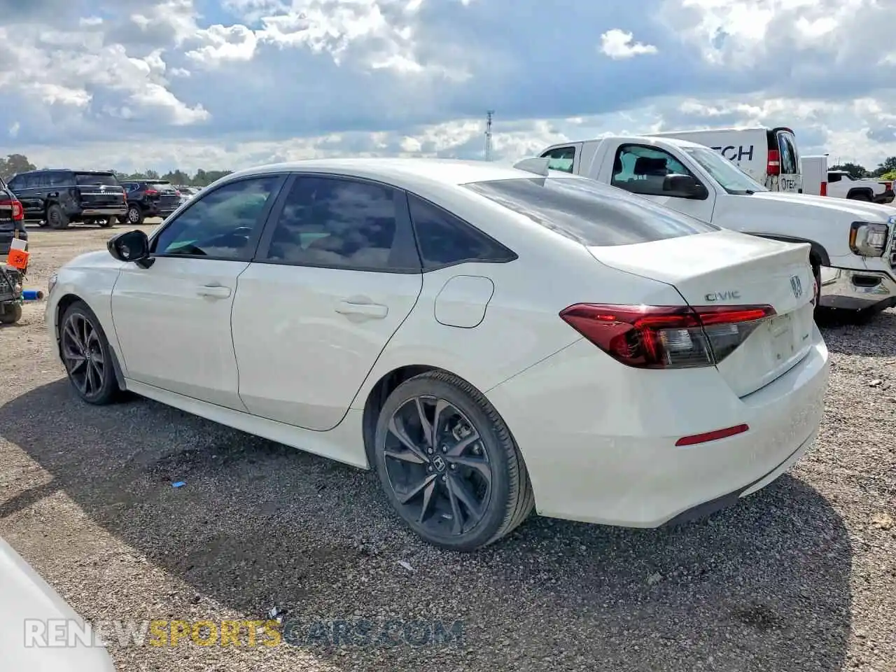 2 Photograph of a damaged car 2HGFE4F84SH018193 HONDA CIVIC 2025