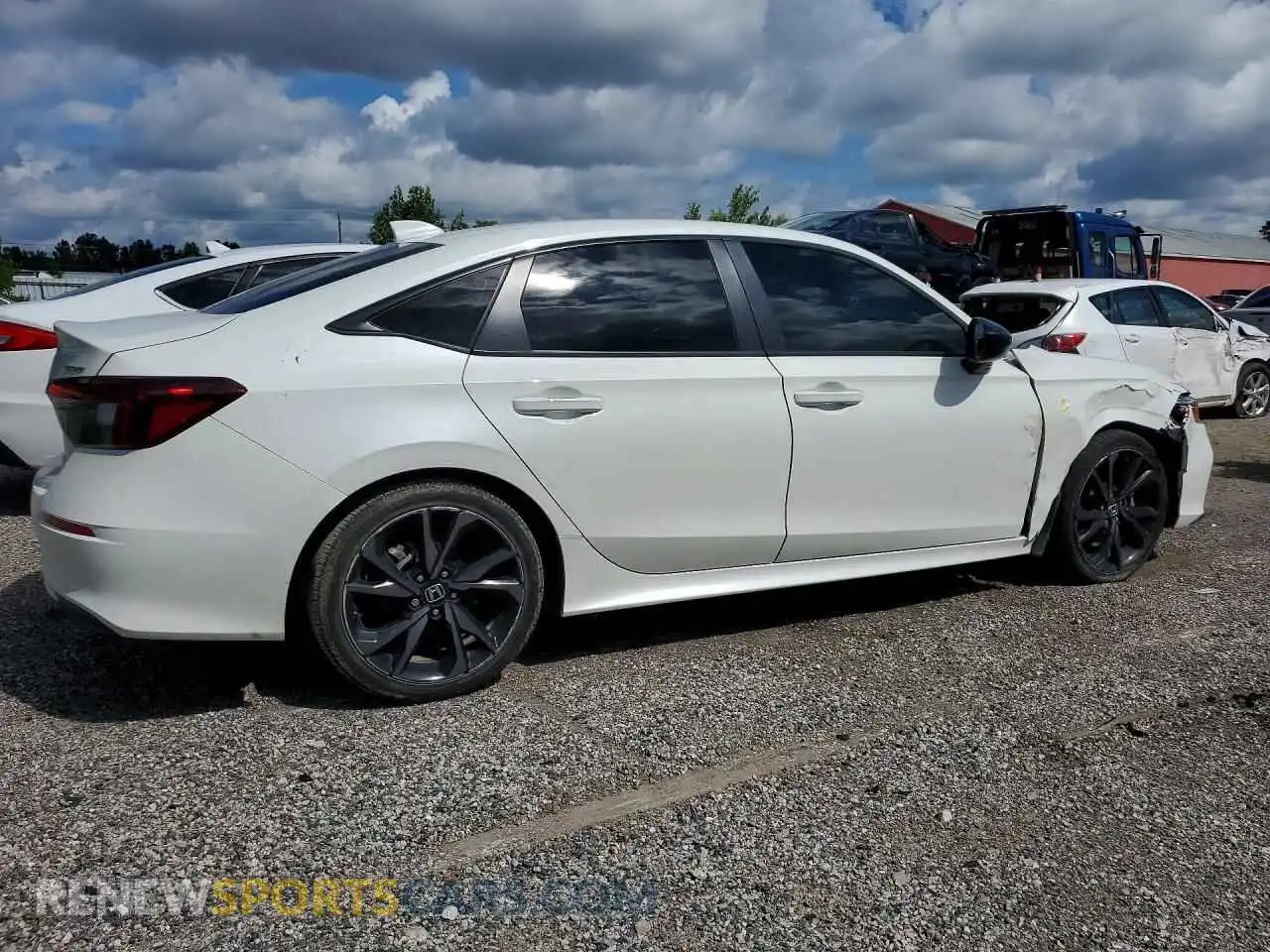 3 Photograph of a damaged car 2HGFE4F84SH018193 HONDA CIVIC 2025
