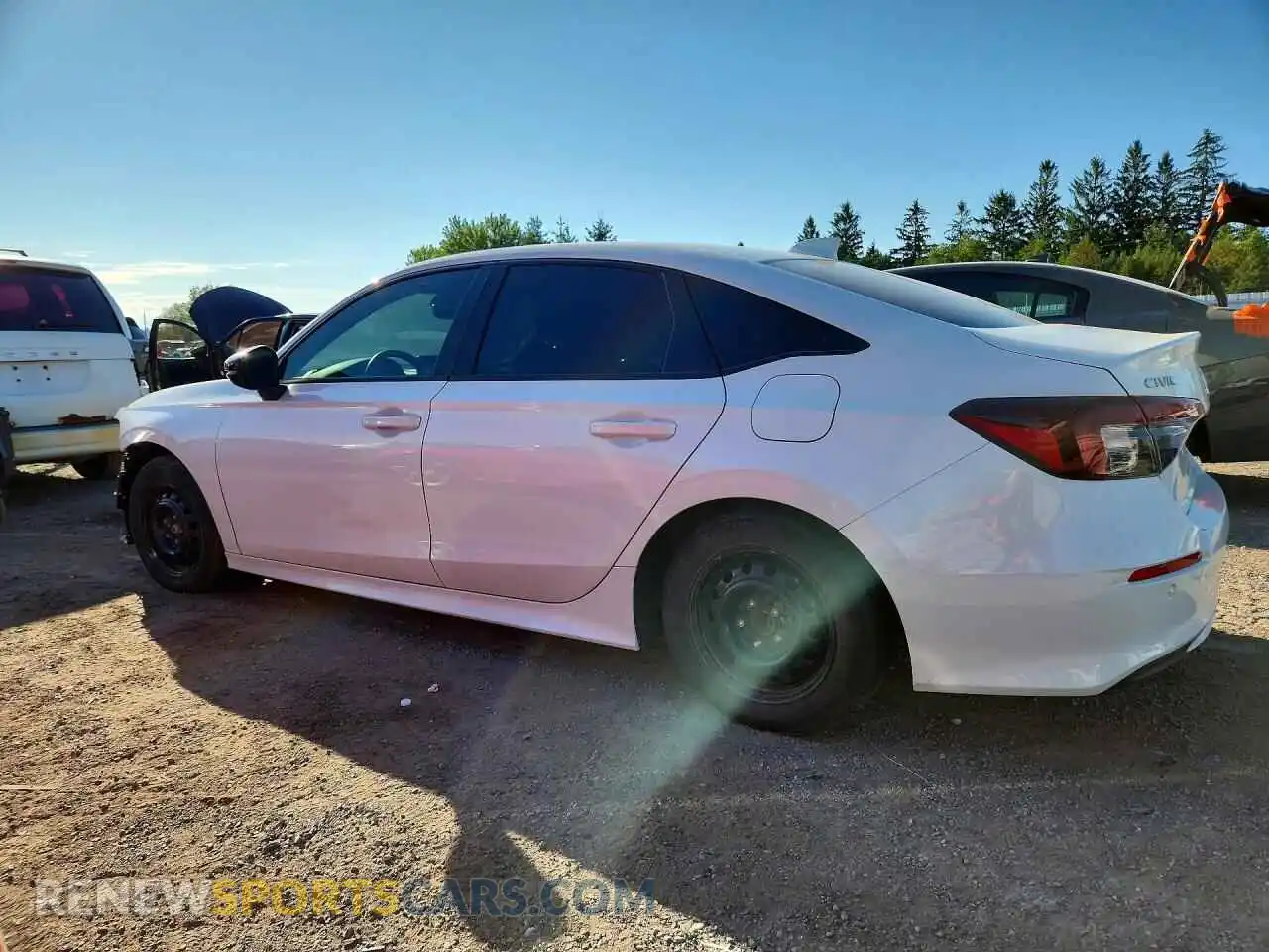 2 Photograph of a damaged car 2HGFE4F84SH018419 HONDA CIVIC 2025