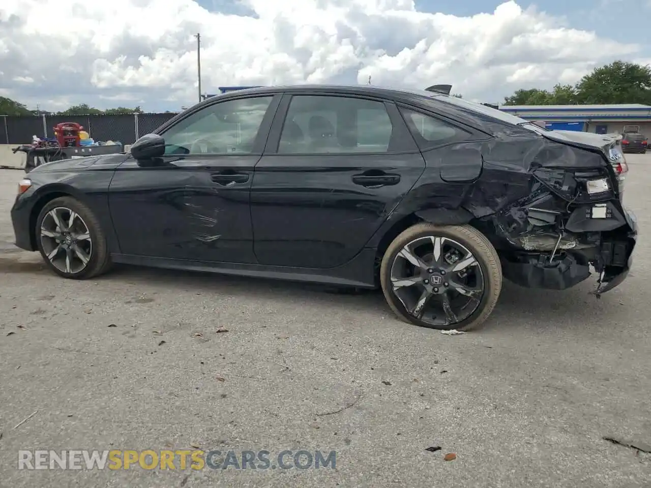 2 Photograph of a damaged car 2HGFE4F84SH305033 HONDA CIVIC 2025