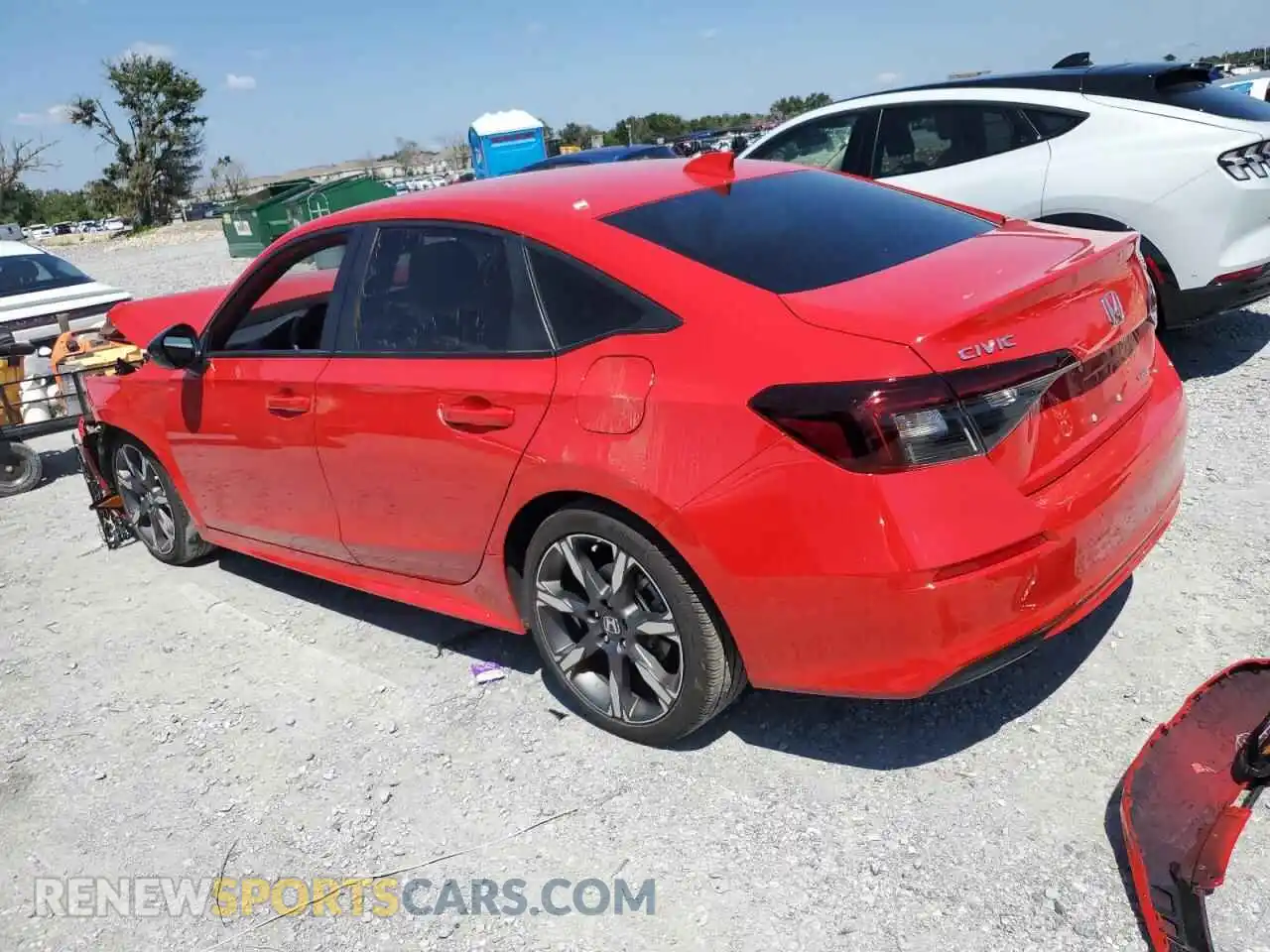 2 Photograph of a damaged car 2HGFE4F84SH310474 HONDA CIVIC 2025