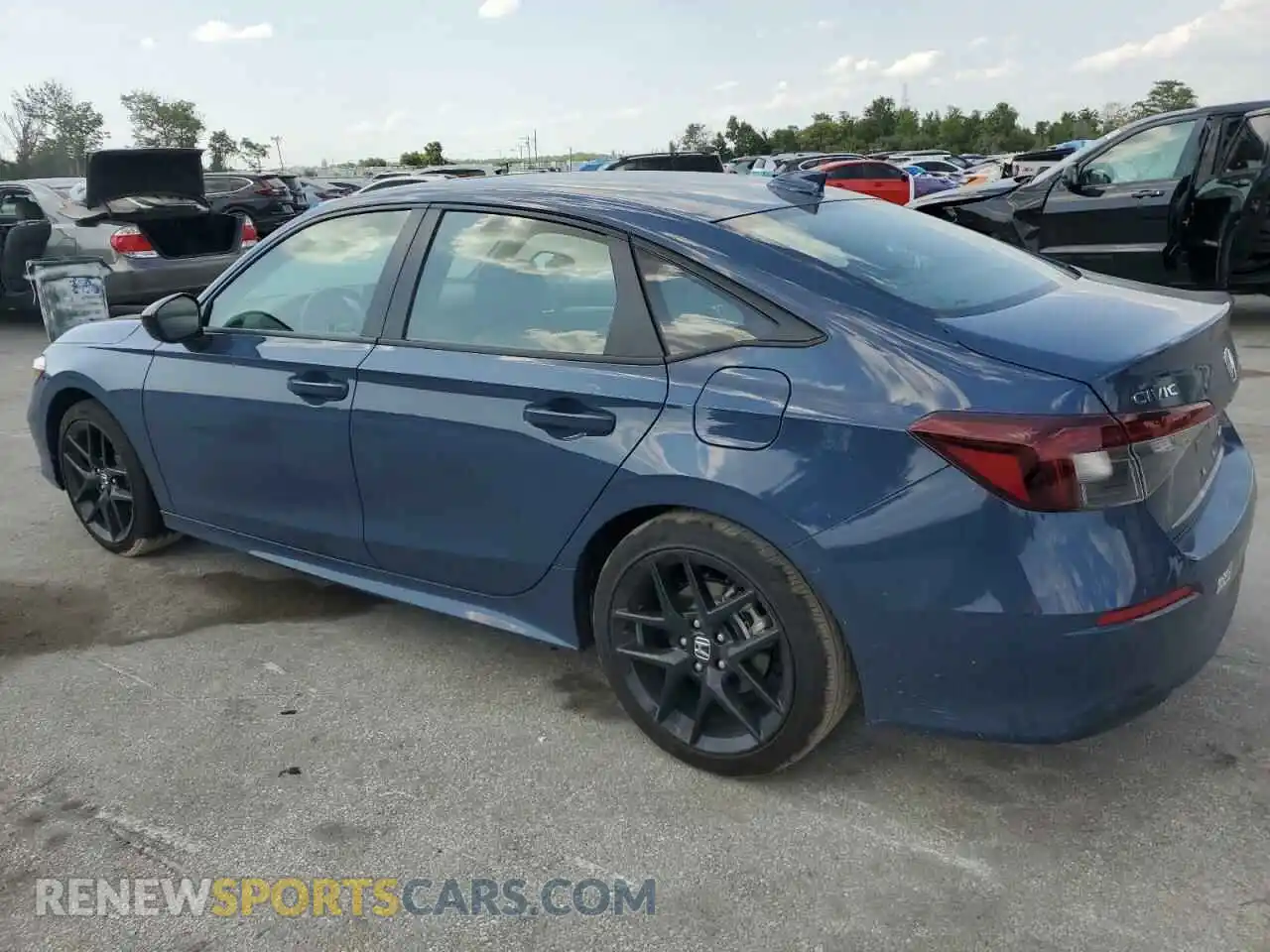 2 Photograph of a damaged car 2HGFE4F84SH331714 HONDA CIVIC 2025