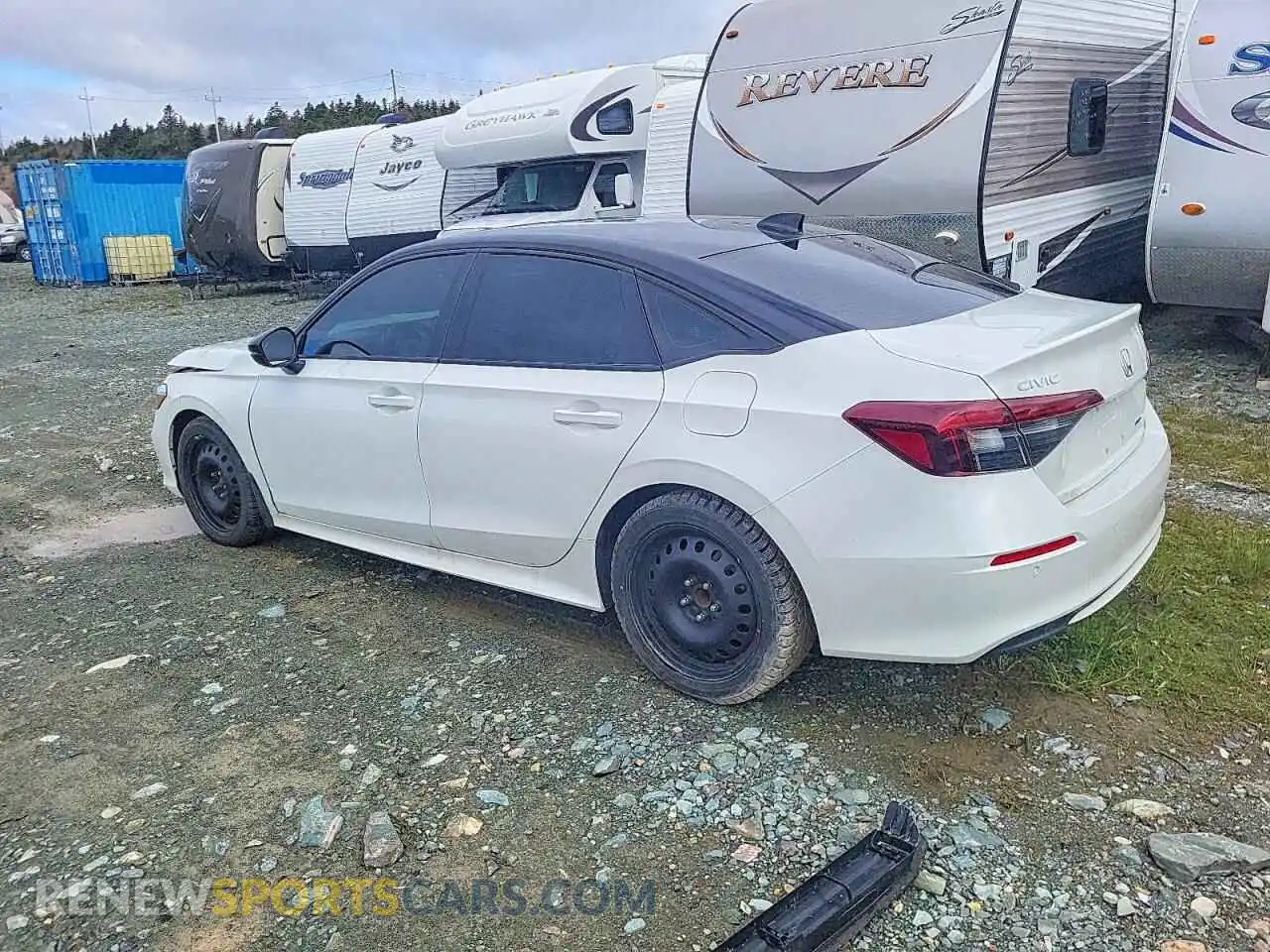 2 Photograph of a damaged car 2HGFE4F85SH015383 HONDA CIVIC 2025