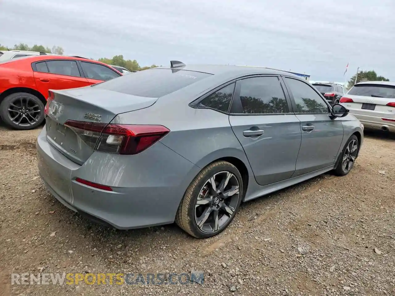 3 fotografías del automóvil dañado 2HGFE4F85SH019384 HONDA CIVIC 2025