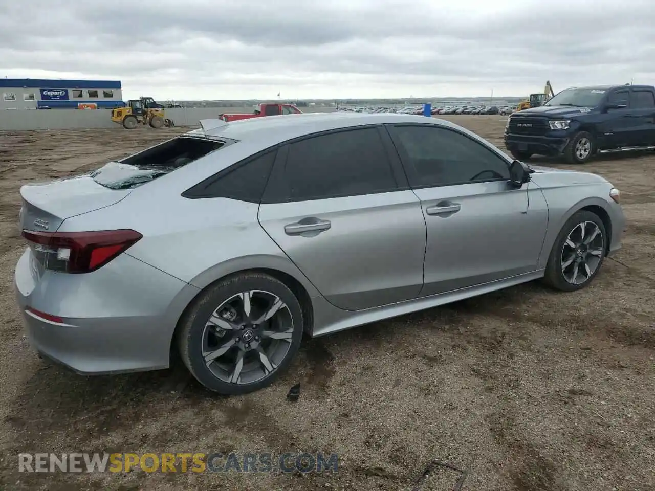 3 Photograph of a damaged car 2HGFE4F85SH310287 HONDA CIVIC 2025