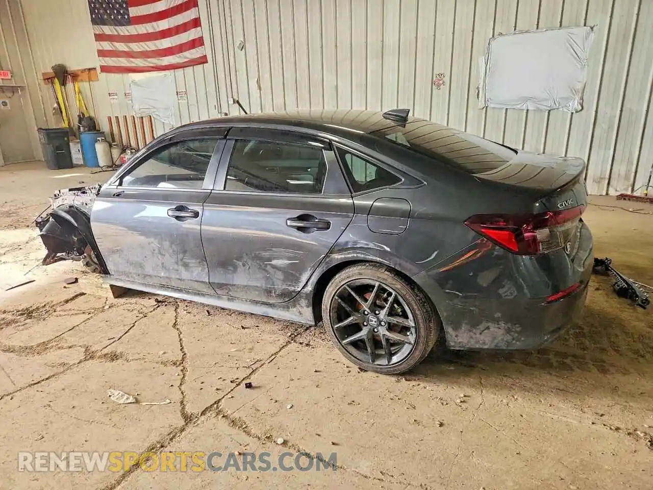 2 Photograph of a damaged car 2HGFE4F85SH316459 HONDA CIVIC 2025