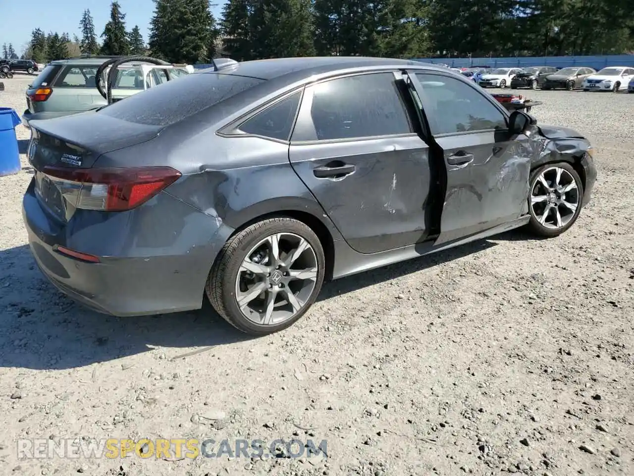 3 Photograph of a damaged car 2HGFE4F85SH316722 HONDA CIVIC 2025