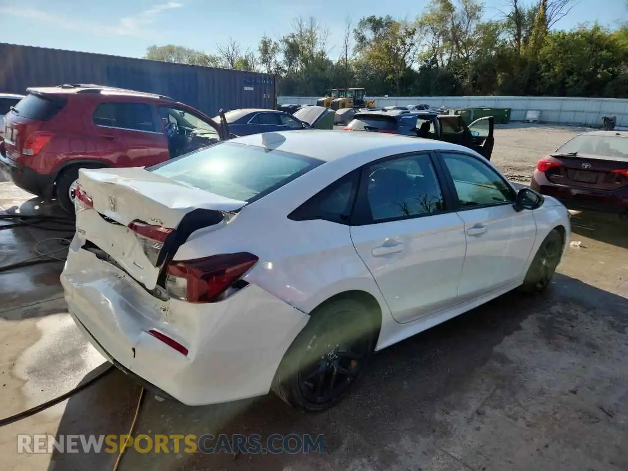 3 Photograph of a damaged car 2HGFE4F85SH316848 HONDA CIVIC 2025