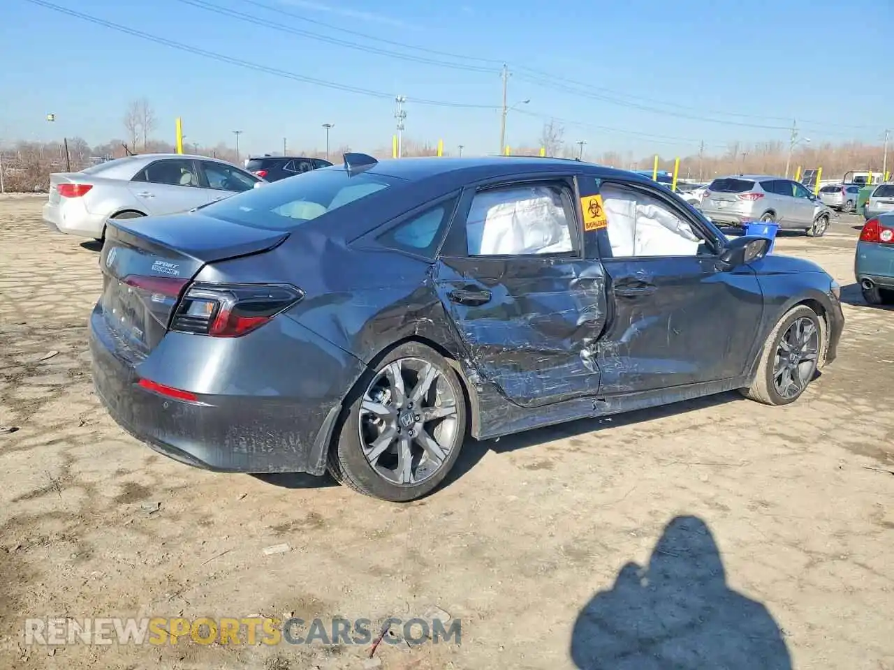 3 Photograph of a damaged car 2HGFE4F85SH353219 HONDA CIVIC 2025
