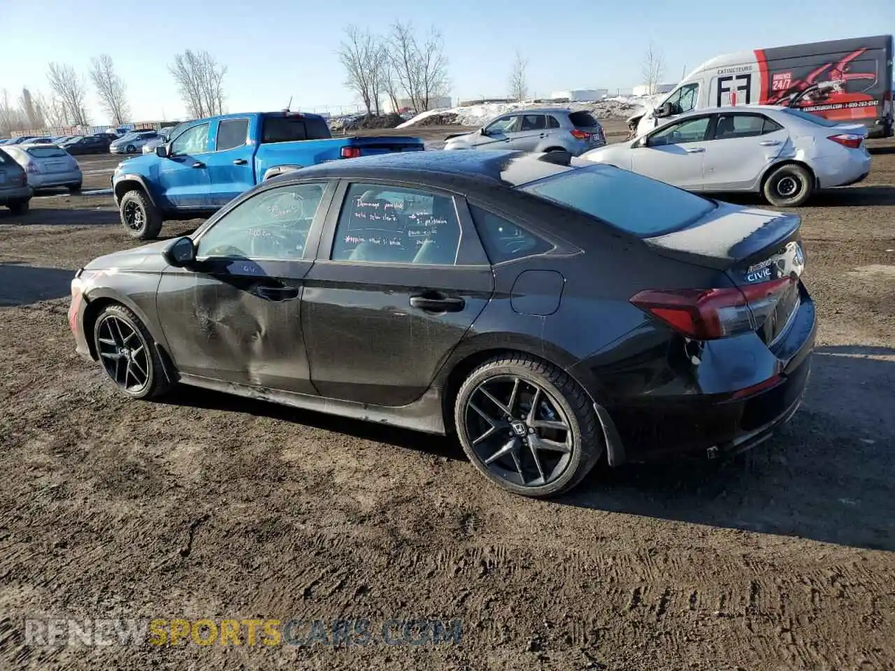 2 Photograph of a damaged car 2HGFE4F86SH010760 HONDA CIVIC 2025