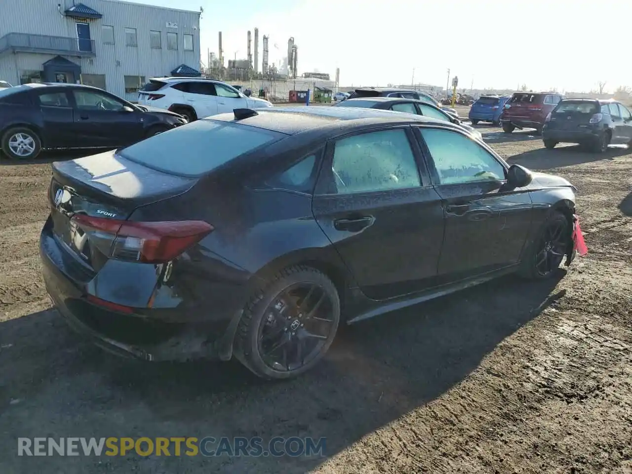 3 Photograph of a damaged car 2HGFE4F86SH010760 HONDA CIVIC 2025